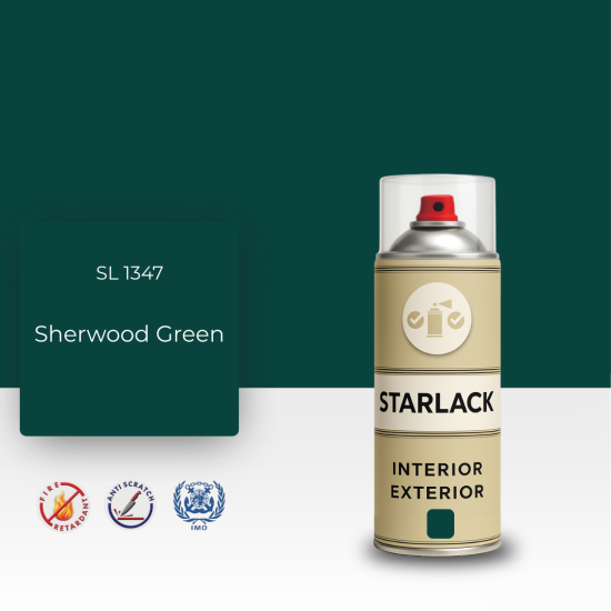 STARLACK SL 1347 SHERWOOD GREEN SPREY BOYA 400 ML STARLACK SL 1347 SHERWOOD GREEN SPREY BOYA 400 ML