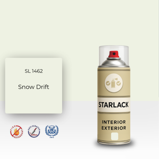 STARLACK SL 1462 SNOW DRİFT SPREY BOYA 400 ML STARLACK SL 1462 SNOW DRİFT SPREY BOYA 400 ML