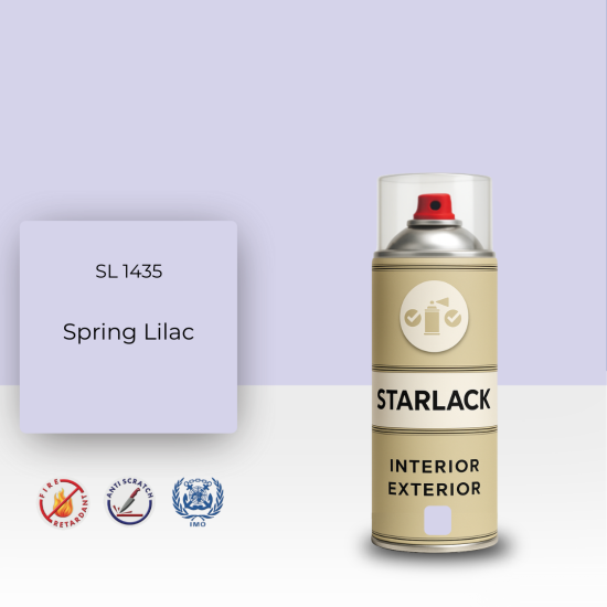 STARLACK SL 1435 SPRİNG LİLAC SPREY BOYA 400 ML STARLACK SL 1435 SPRİNG LİLAC SPREY BOYA 400 ML