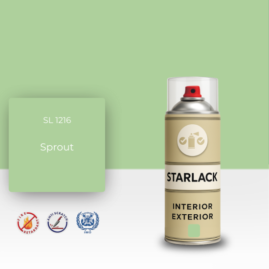STARLACK SL 1216 SPROUT SPREY BOYA 400 ML STARLACK SL 1216 SPROUT SPREY BOYA 400 ML