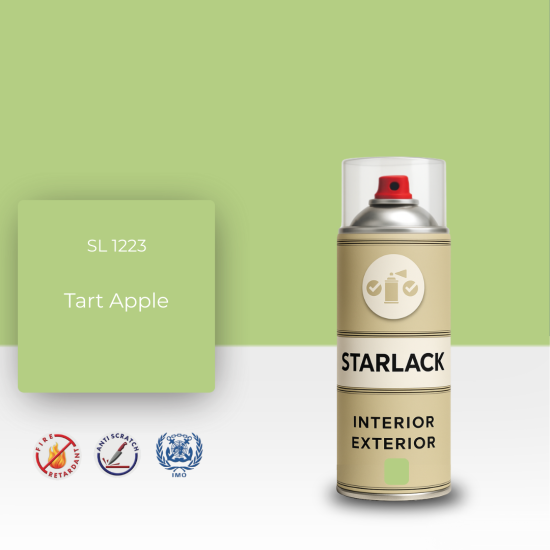 STARLACK SL 1223 TART APPLE SPREY BOYA 400 ML STARLACK SL 1223 TART APPLE SPREY BOYA 400 ML