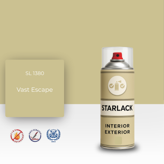 STARLACK SL 1380 VAST ESCAPE SPREY BOYA 400 ML STARLACK SL 1380 VAST ESCAPE SPREY BOYA 400 ML