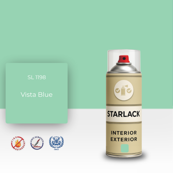 STARLACK SL 1198 VİSTA BLUE SPREY BOYA 400 ML STARLACK SL 1198 VİSTA BLUE SPREY BOYA 400 ML