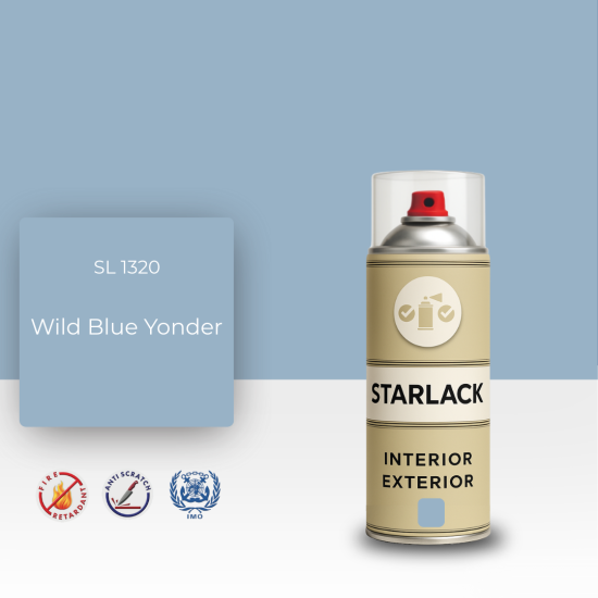 STARLACK SL 1320 WİLD BLUE YONDER SPREY BOYA 400 ML STARLACK SL 1320 WİLD BLUE YONDER SPREY BOYA 400 ML