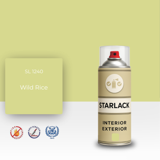 STARLACK SL 1240 WİLD RİCE SPREY BOYA 400 ML STARLACK SL 1240 WİLD RİCE SPREY BOYA 400 ML