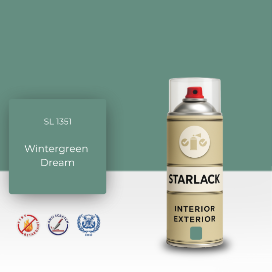 STARLACK SL 1351 WİNTERGREEN DREAM SPREY BOYA 400 ML STARLACK SL 1351 WİNTERGREEN DREAM SPREY BOYA 400 ML